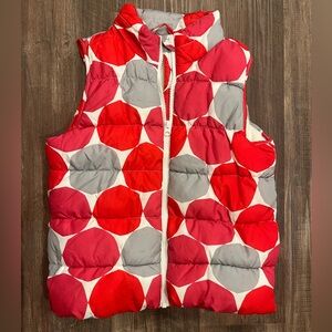 Crazy 8 Red and Gray Patterned Kids Vest